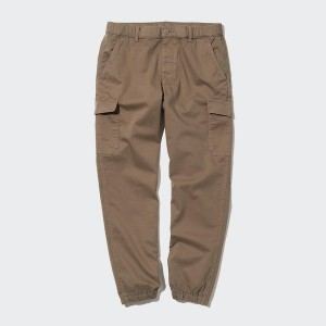 Uniqlo Cargo Joggebukser Herre Brune | 5612-EFJWU