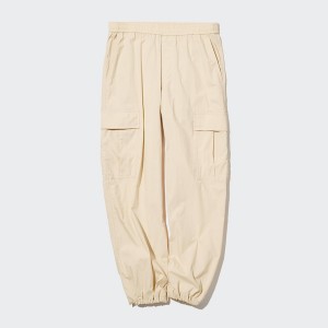 Uniqlo Easy Cargo Bukse Dame Beige | 1764-PNXVD