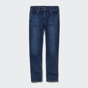 Uniqlo Slim-Fit Jeans Herre Blå | 1684-EUIGY