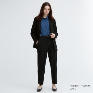 Uniqlo Tailored jackets Dame Svarte | 8945-YNTGH