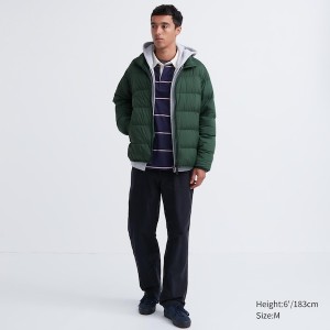 Uniqlo Ultra Light Down jackets Herre Grønn | WVRSPJ-861