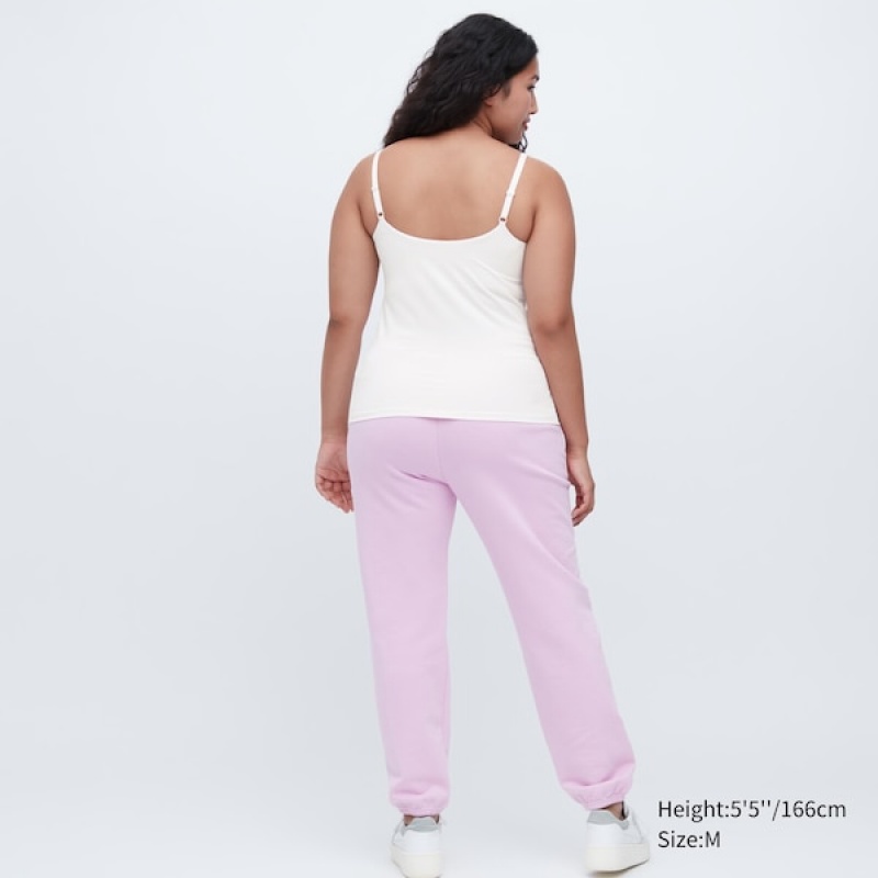 Uniqlo AIRism Camisole Bra Topper Dame Hvite | 4209-YDWGV