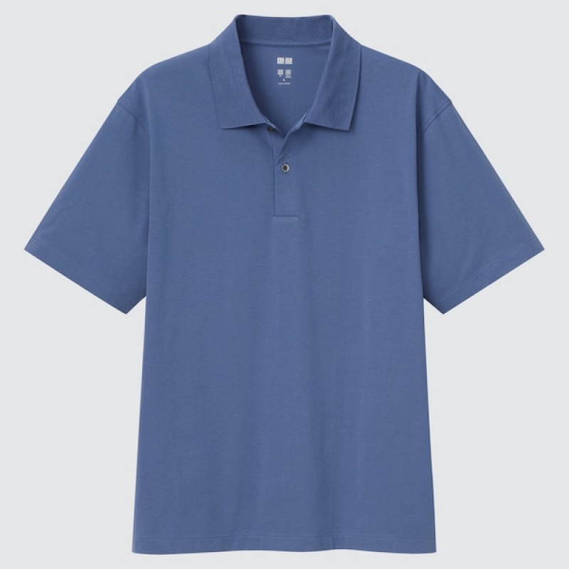 Uniqlo AIRism Polo Skjorte Herre Hvite | 3291-PXDIO