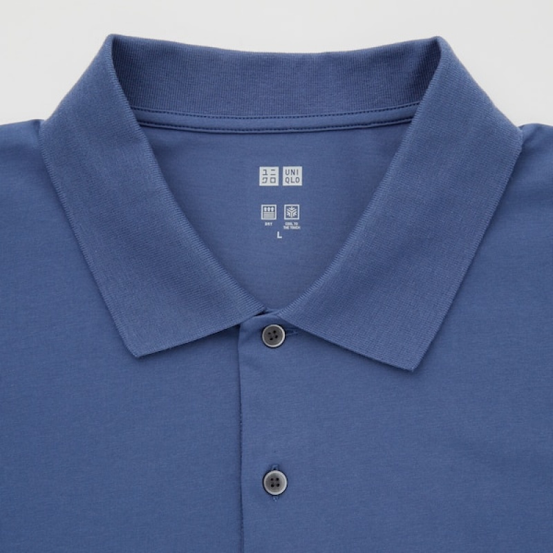 Uniqlo AIRism Polo Skjorte Herre Hvite | 3291-PXDIO