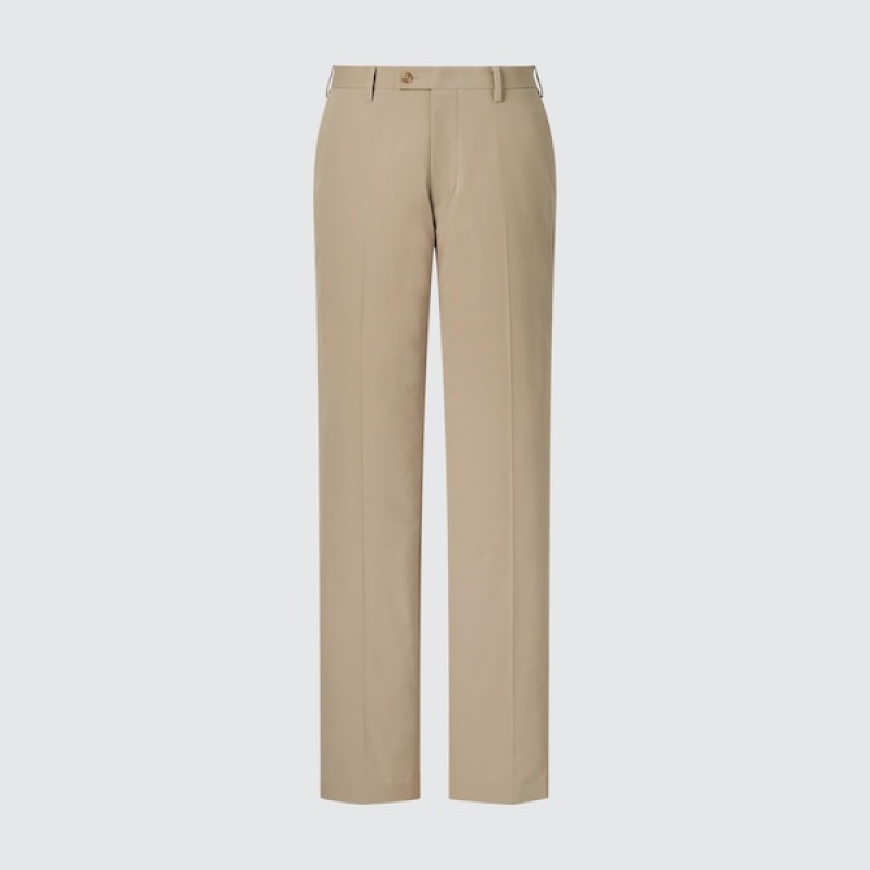 Uniqlo AirSense Bukse Herre Beige | 4625-JAGBU