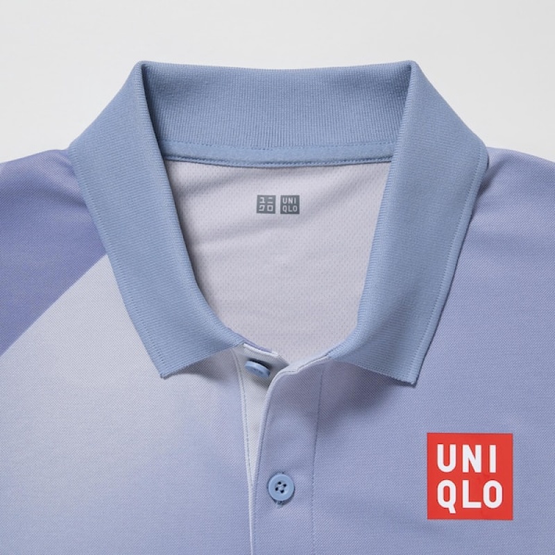 Uniqlo DRY-EX Polo Skjorte Herre Blå | 6841-WMVBJ