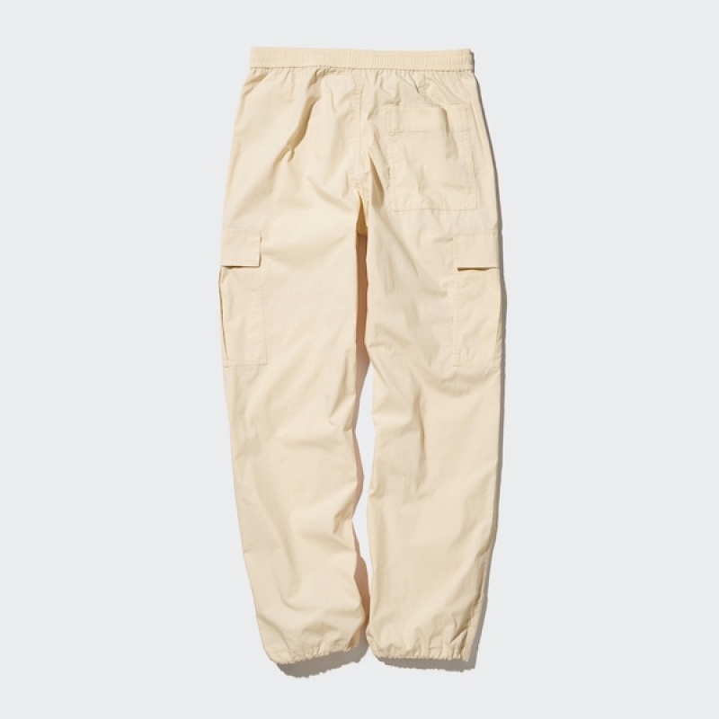 Uniqlo Easy Cargo Bukse Dame Beige | 1764-PNXVD