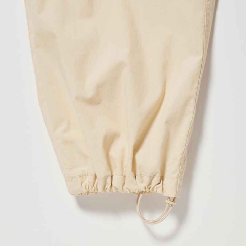 Uniqlo Easy Cargo Bukse Dame Beige | 1764-PNXVD