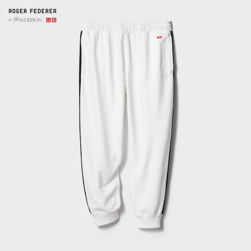 Uniqlo Joggebukser Herre Hvite | 5920-LFETR