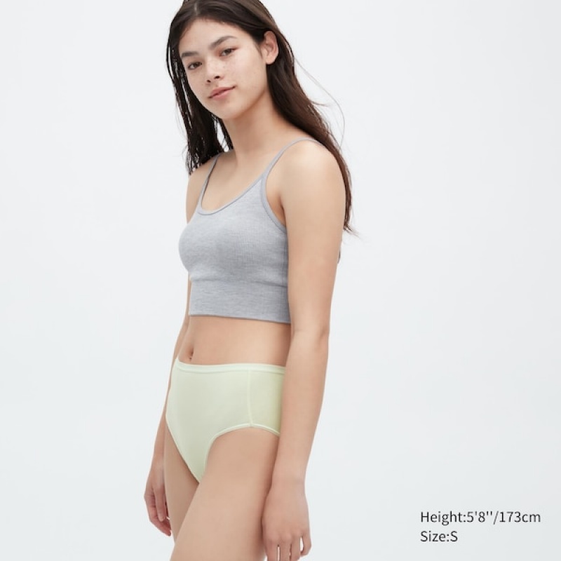 Uniqlo Plain High-Rise Truser Dame Brune | 6705-OYRGW