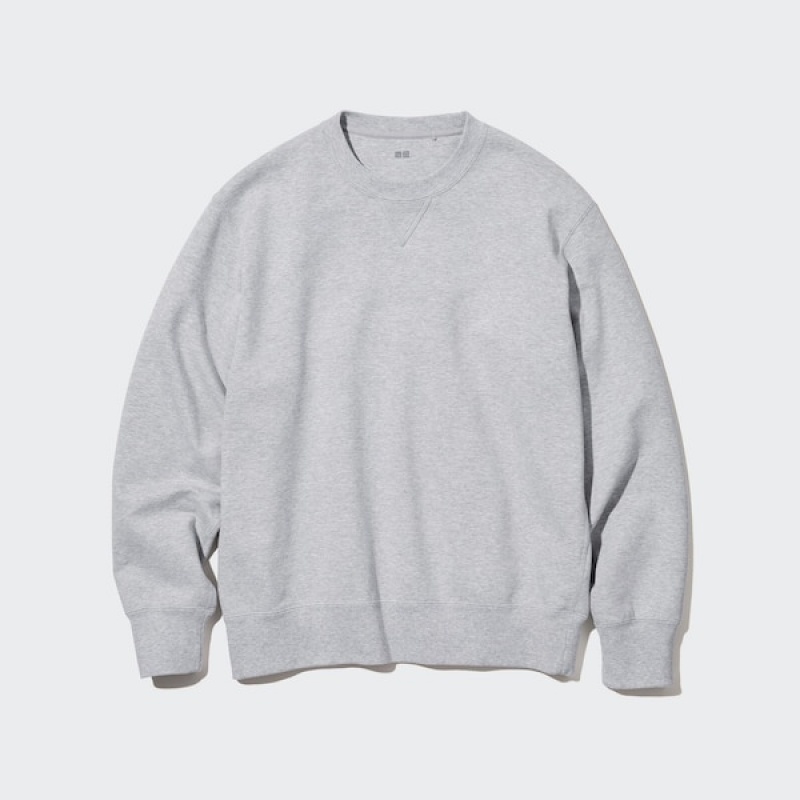 Uniqlo Side-Stripe Gensere Herre Grå | 4258-BKION