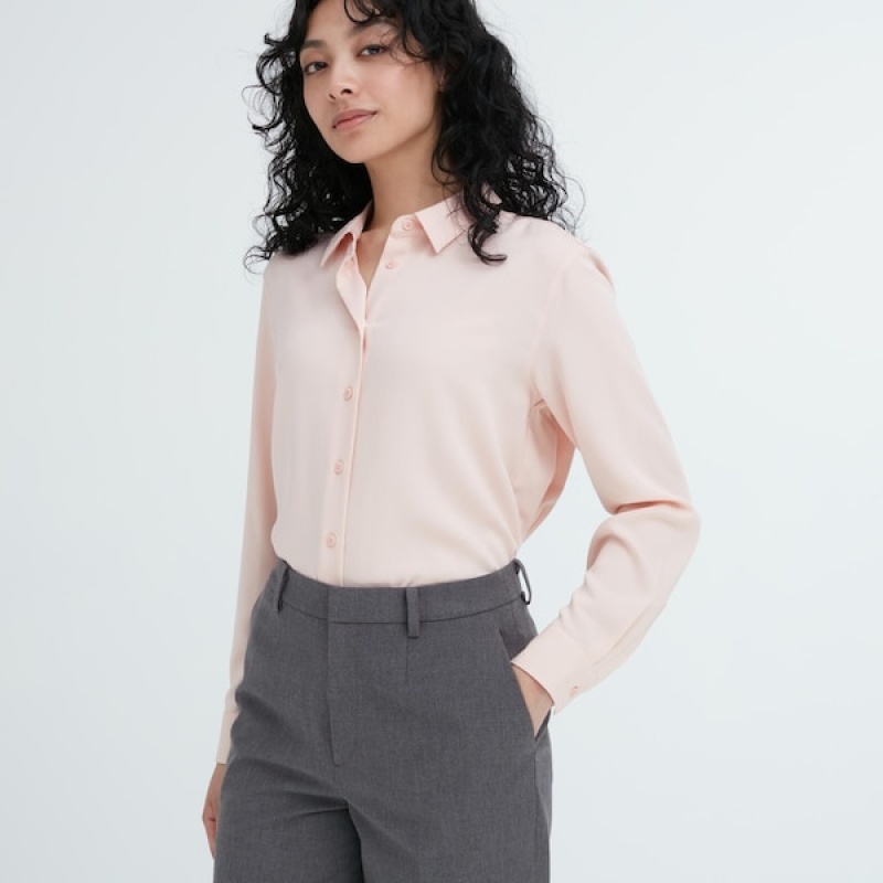 Uniqlo Smart Ankle Bukse Dame Grå | 5230-SUTVW