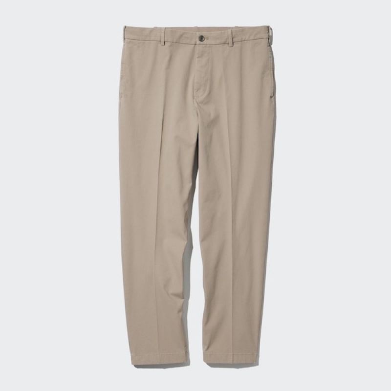 Uniqlo Smart Ankle Bukse Herre Beige | 8735-GIMRT