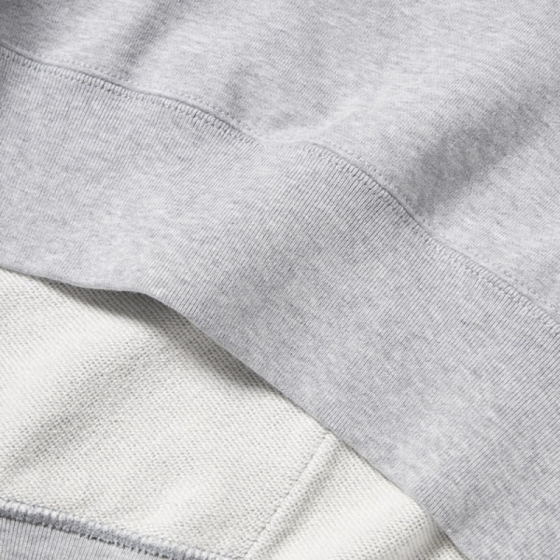 Uniqlo Sweat Full-Zip Hettegenser Herre Svarte | 8903-RWBQZ