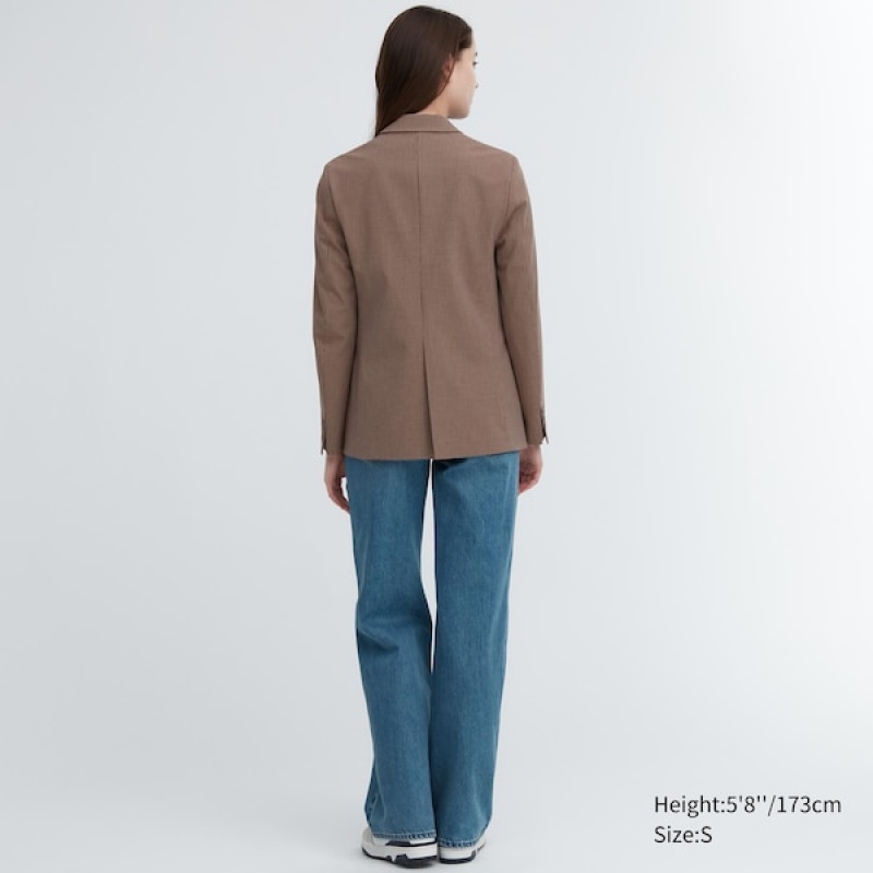 Uniqlo Tailored jackets Dame Brune | 6057-ZOMVE