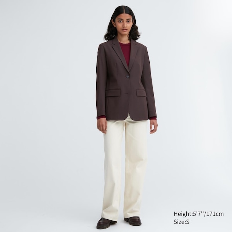 Uniqlo Tailored jackets Dame Mørke Brune | 9732-RSTLU