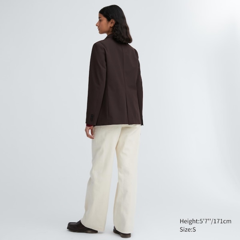 Uniqlo Tailored jackets Dame Mørke Brune | 9732-RSTLU