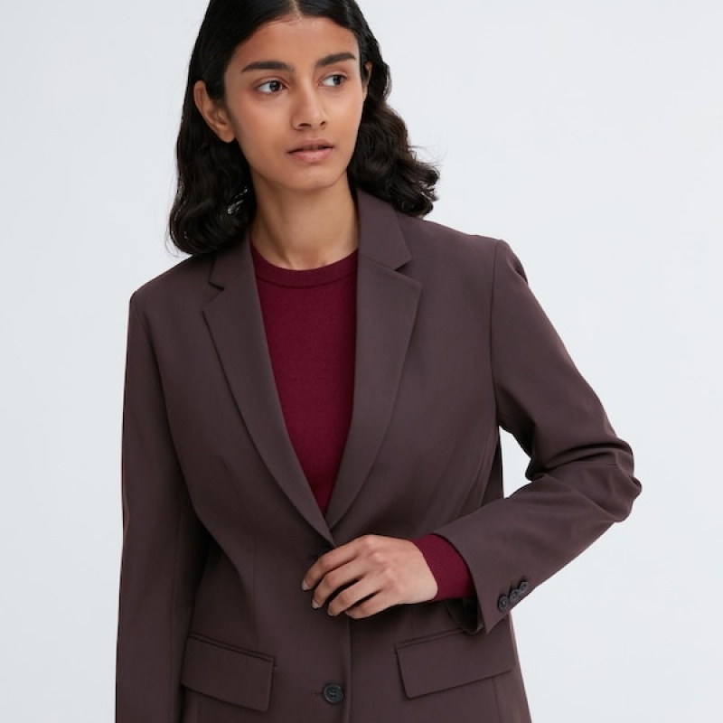 Uniqlo Tailored jackets Dame Mørke Brune | 9732-RSTLU