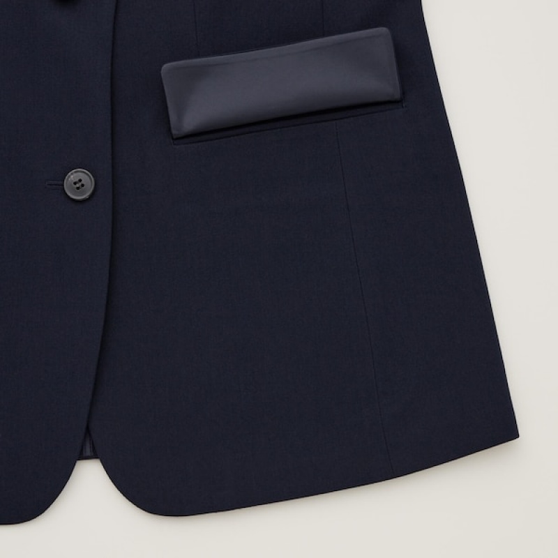 Uniqlo Tailored jackets Dame Svarte | 8945-YNTGH