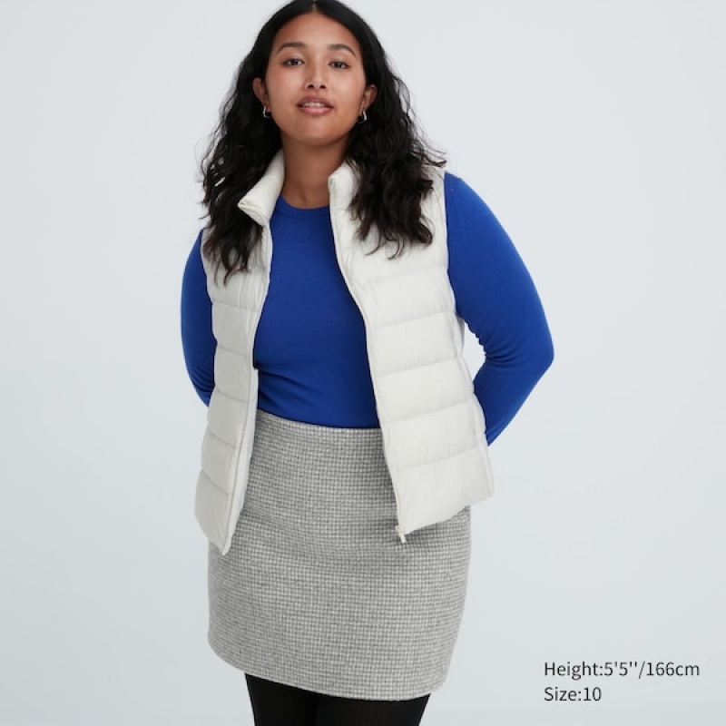 Uniqlo Tweed Mini Skjørt Dame Grå | 2945-OWJEF