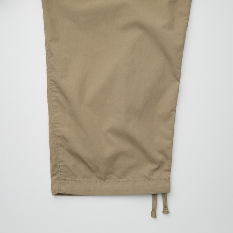 Uniqlo U Brede-Fit Parachute Cargo Bukse Herre Khaki | 2714-EVBOR