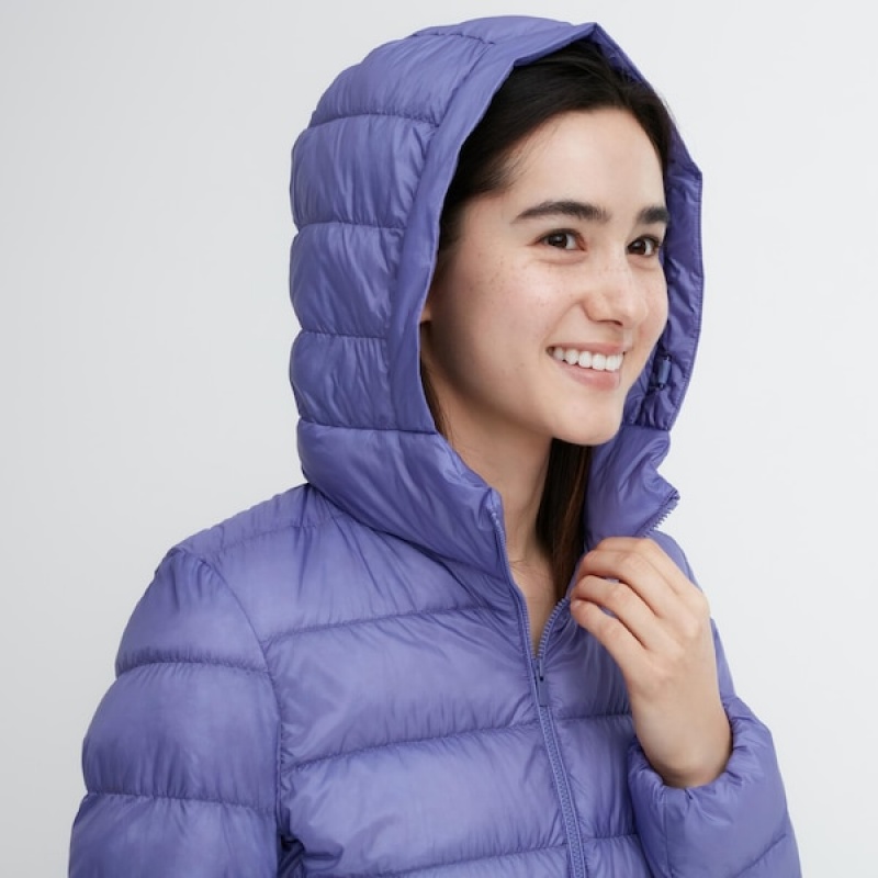 Uniqlo Ultra Light Down Parka Dame Turkis | 5642-NWSAG