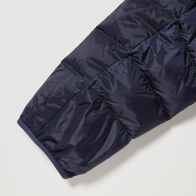 Uniqlo Ultra Light Down Parka Herre Marineblå | XCSMHZ-378