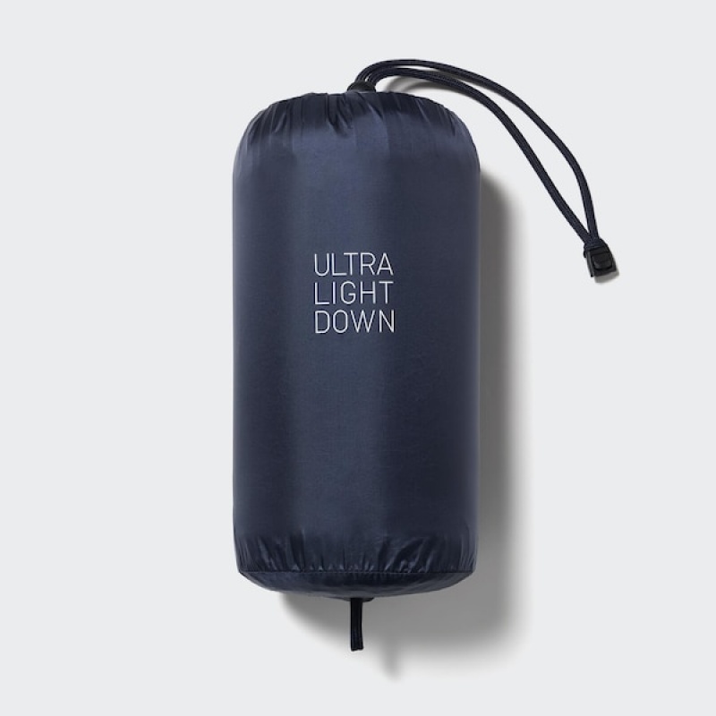 Uniqlo Ultra Light Down Vest Herre Marineblå | ZFJBPO-872