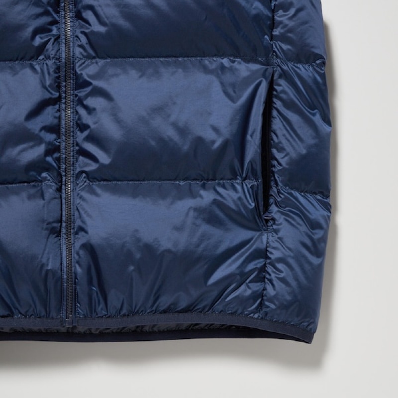 Uniqlo Ultra Light Down Vest Herre Marineblå | VESJNF-671