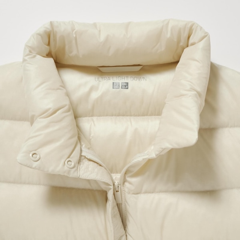 Uniqlo Ultra Light Down jackets Dame Hvite | 9508-YMJHT