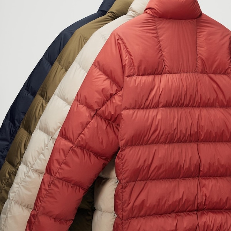 Uniqlo Ultra Light Down jackets Herre Gul | 2354-QZPNJ