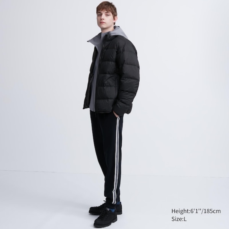 Uniqlo Ultra Light Down jackets Herre Svarte | LAJGER-807