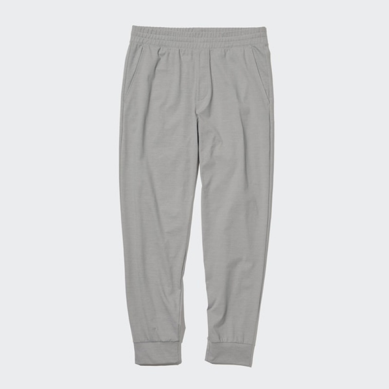 Uniqlo Ultra Stretch DRY-EX Joggebukser Herre Grå | 0439-HBVTX