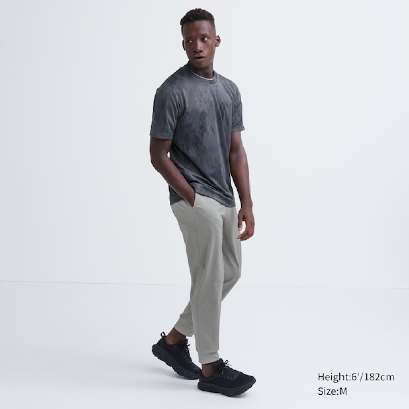 Uniqlo Ultra Stretch DRY-EX Joggebukser Herre Grå | 0439-HBVTX