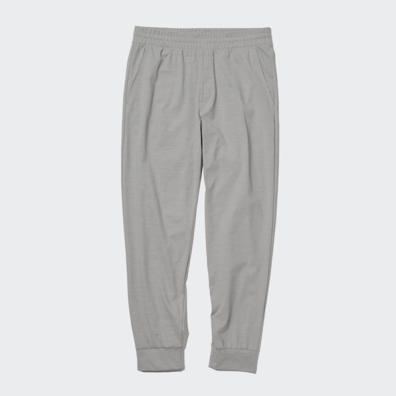 Uniqlo Ultra Stretch DRY-EX Joggebukser Herre Grå | 7541-BFJUN