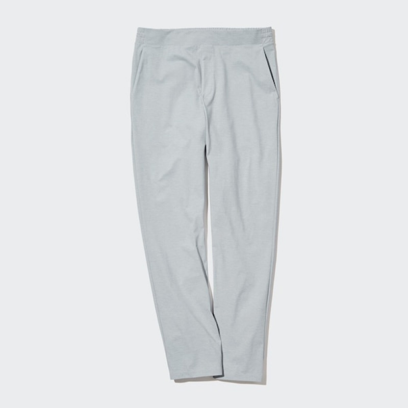 Uniqlo Ultra Stretch DRY-EX Tapered Bukse Herre Grå | 9462-IRJAX